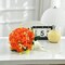 Artificial Flowers 2 Bundles Faux Peony Flowers Small Silk Peonies Bouquet Fake Peonies for Wedding Home Party Decor Table